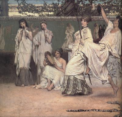 Alma-Tadema, Sir Lawrence A Private Celebration (mk23) china oil painting image